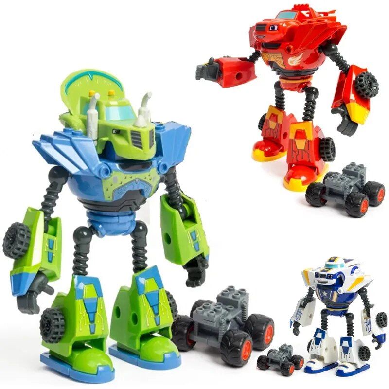 Transforming Monster Machines Toy Cars – Deformable Action Figure ...